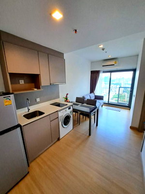 Condos for rent Soi Sukhumvit 101 : 🔥Whizdom Connect Sukhumvit 101 🔥Nicely decorated , high floor , fully furniture //Ask more info LineOfficial :@Promptyou