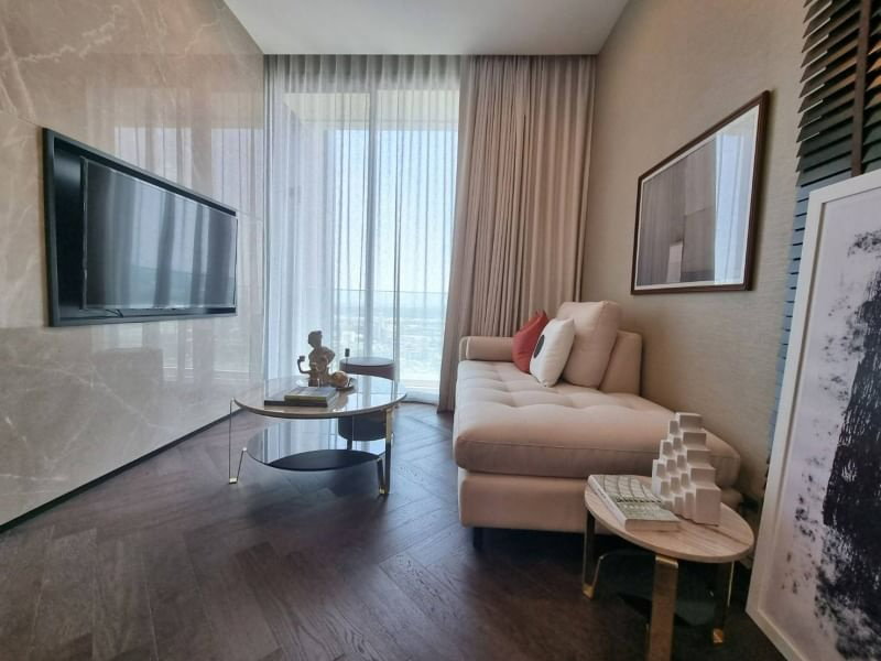 💙🤍🧡(For Rent) The Esse Sukhumvit 36 💿2 bedrooms ​🛀Bathtub   🚝BTS Thonglor