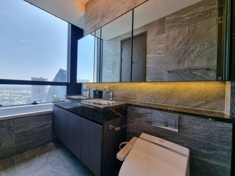 picture 💙🤍🧡(For Rent) The Esse Sukhumvit 36 💿2 bedrooms 🛀Bathtub 🚝BTS Thonglor - 8/13