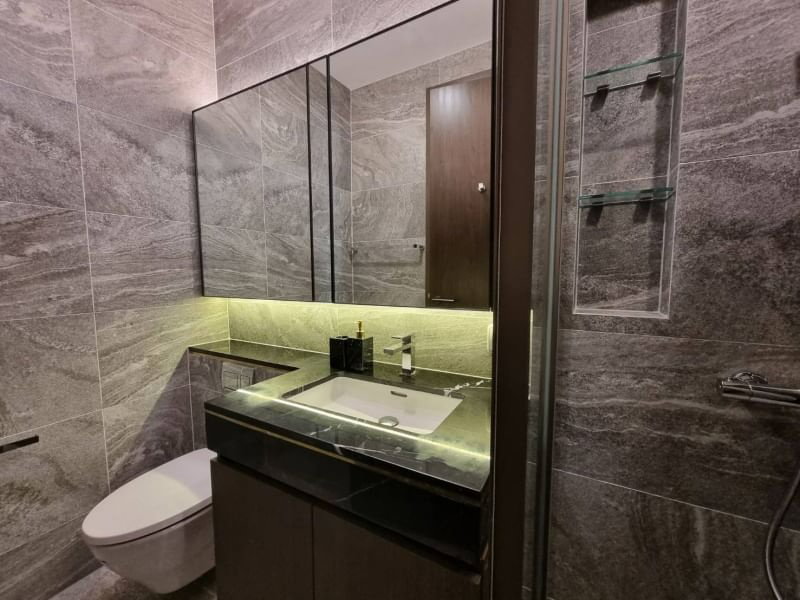 picture 💙🤍🧡(For Rent) The Esse Sukhumvit 36 💿2 bedrooms 🛀Bathtub 🚝BTS Thonglor - 12/13