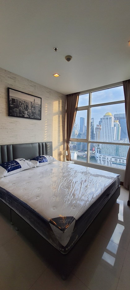 รูป 🔥🔥Central World View - SHORT TERM 2-3 MONTHS OK -NEW BED MATTRESS + Central World View  - รูปที่ 16/25
