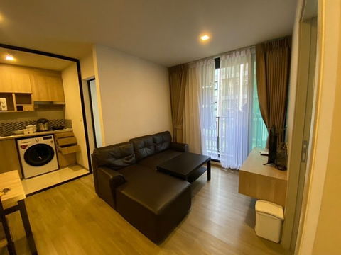 Condo for rent, Kensington 1 Rayong, 2 bedrooms, 1 bathroom, pool view, ready to move in, near downtown Rayong and Map Ta Phut Industrial Estate.