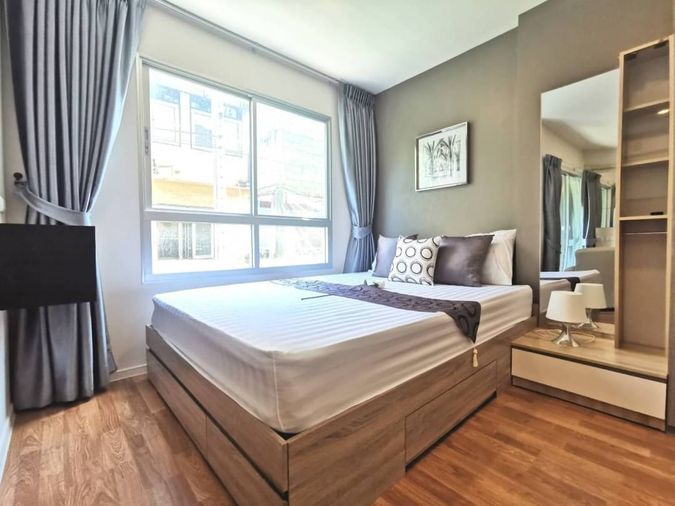 Studio condo for rent, 23 sqm, Lumpini Ville Ratburana - Riverview 2