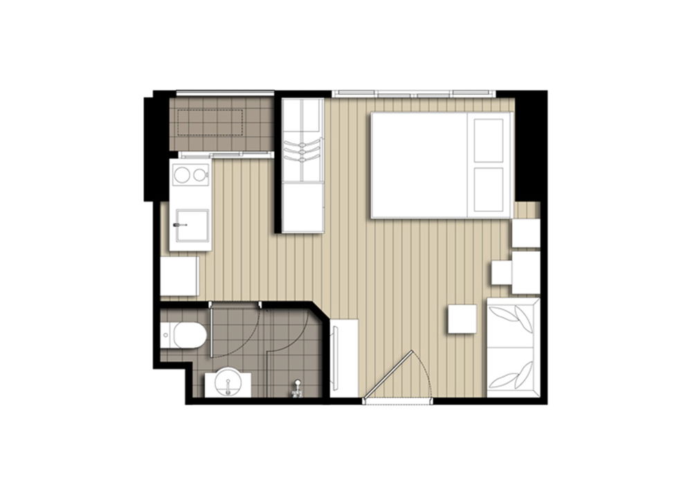 Studio floor plan