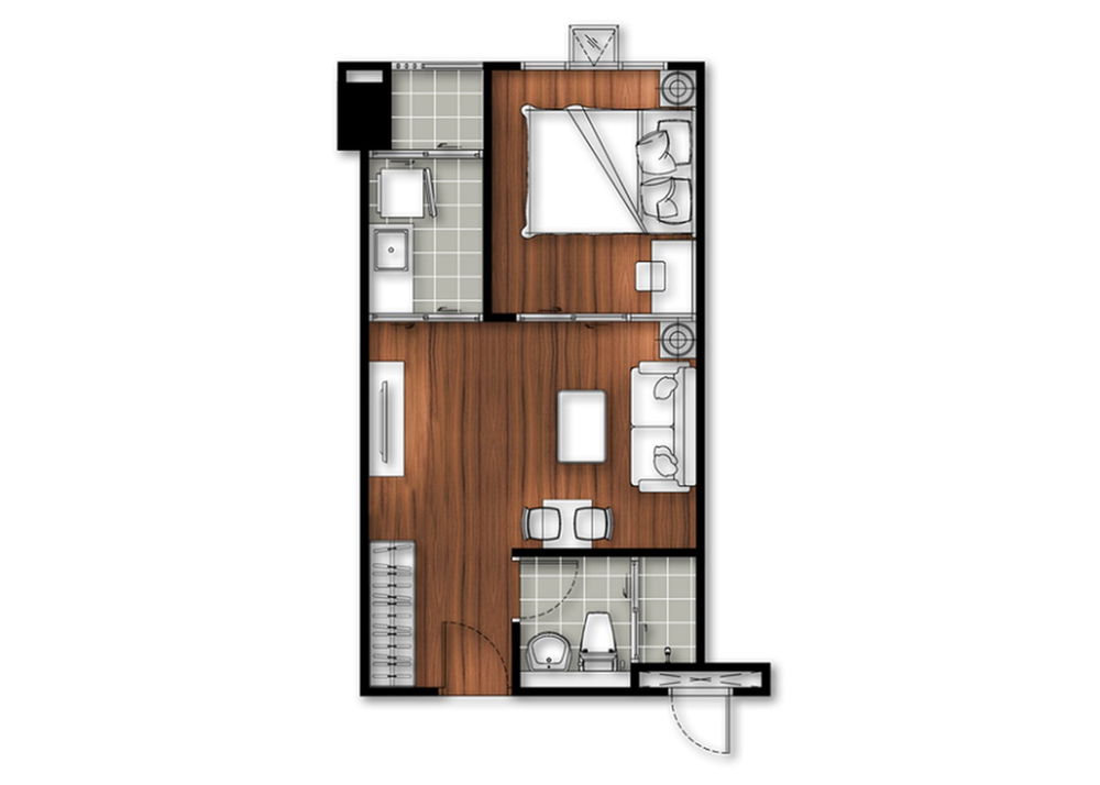 Studio floor plan