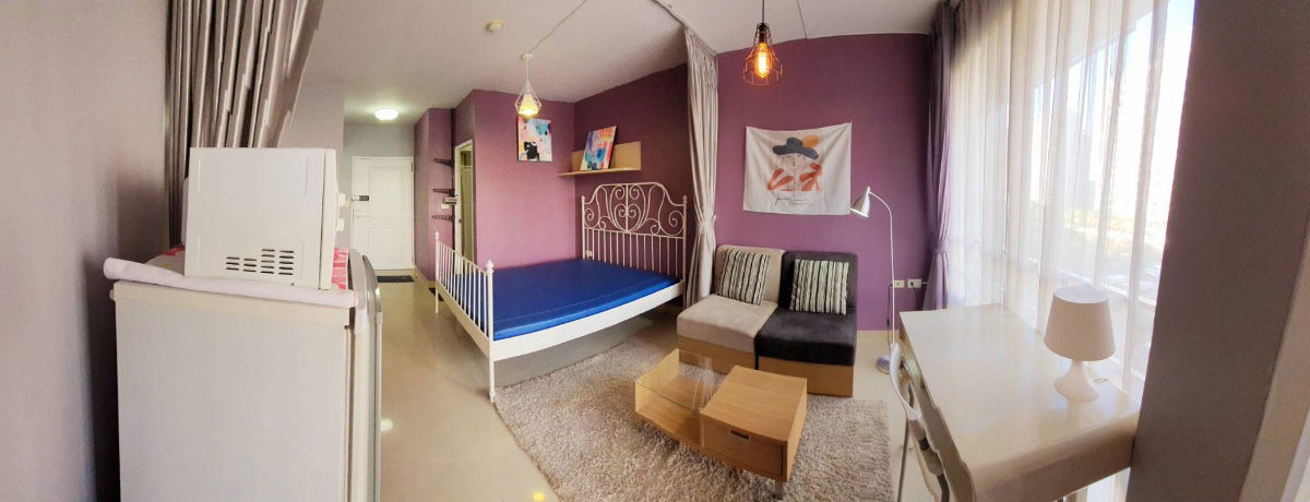 picture 🥳[Rent-RAR1801047] i-House RCA. C Building FL.4th*Near MRT Rama 9💚Line id: @thefirstagent** - 1/14