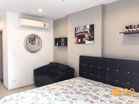 For Rent Ideo Mobi Bangsue Grand Interchange Studio, 25 sq.m., Beautiful room, fully furnished.