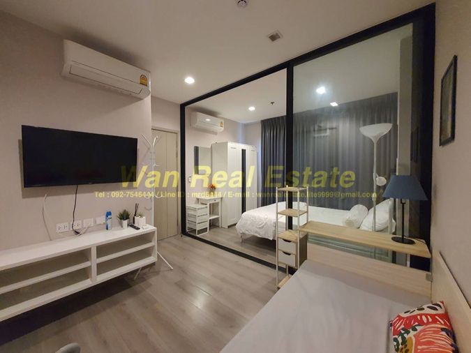 ให้เช่าคอนโด politan rive ชั้น 22 ขนาด 25 ตร.ม. ตกแต่งสวยเฟอร์นิเจอร์ครบ พร้อมอยู่ 