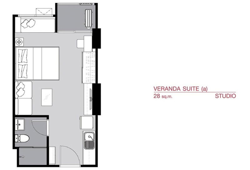 Studio floor plan