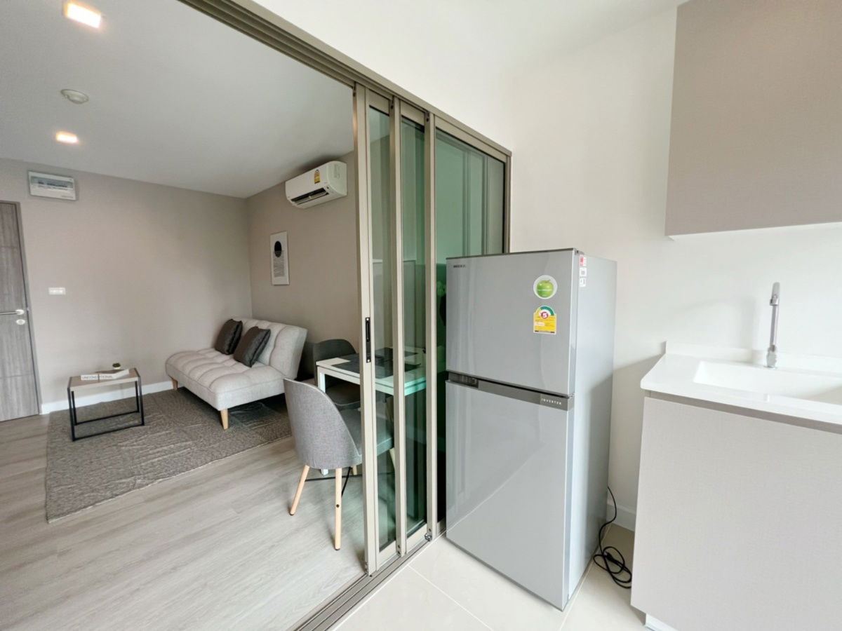 รูป ให้เช่า Metro Luxe Ratchada ห้องสวย เฟอร์ครบ ราคาพิเศษ สอบถามที่ Line : @Bestprice - รูปที่ 10/14