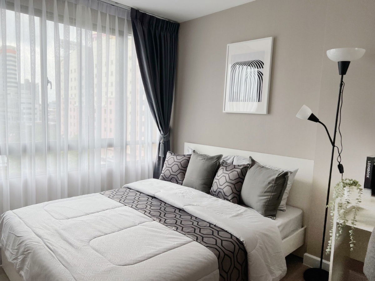 รูป ให้เช่า Metro Luxe Ratchada ห้องสวย เฟอร์ครบ ราคาพิเศษ สอบถามที่ Line : @Bestprice - รูปที่ 1/14