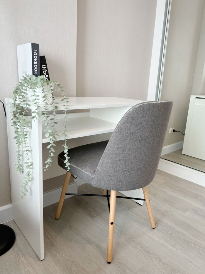 รูป ให้เช่า Metro Luxe Ratchada ห้องสวย เฟอร์ครบ ราคาพิเศษ สอบถามที่ Line : @Bestprice - รูปที่ 4/14