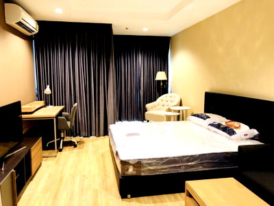 Condos for rent : Condo for rent, Ladda Plus, fully furnished, sea view, near Robinson, Central Sriracha, only 5 minutes.