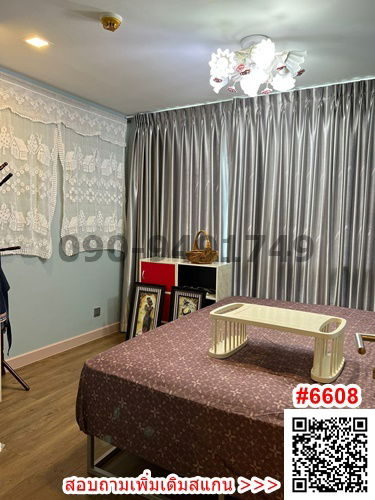 picture Condo for rent, Esta Bliss Ramintra, large room, 2 bedrooms, near Setthabutbamphen School, 400 m. - 5/14