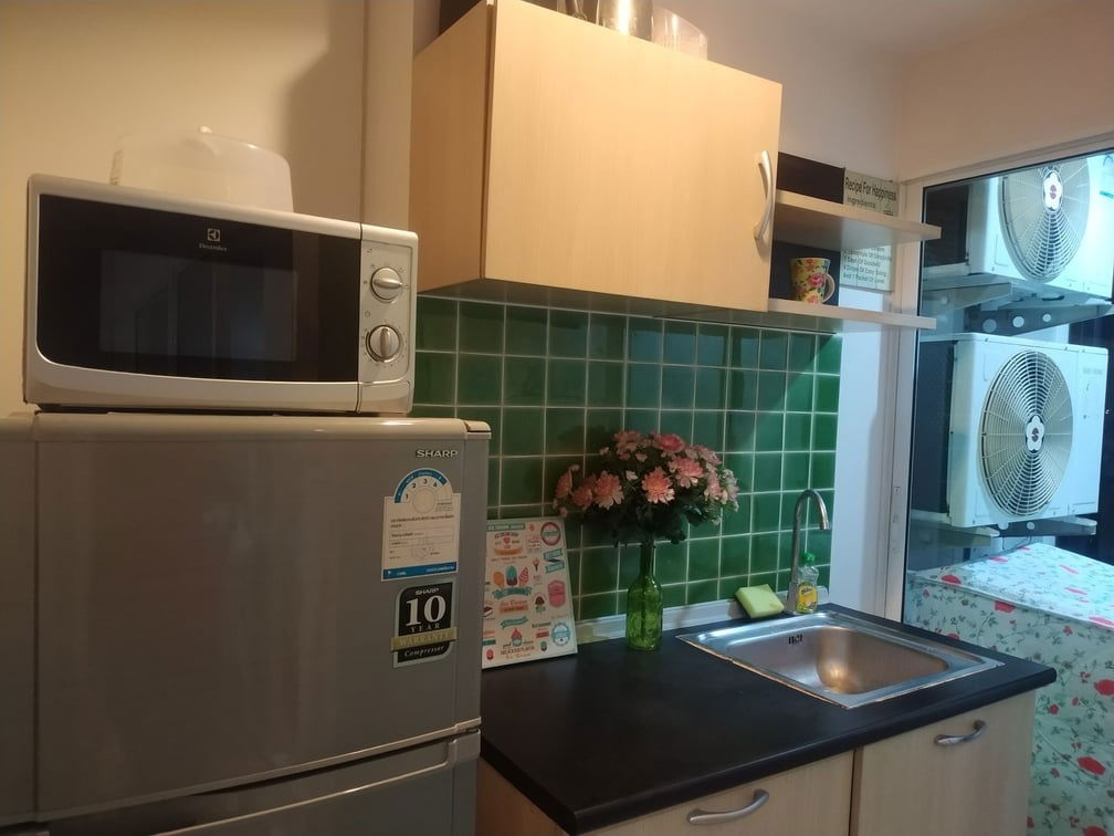 picture Come down to one room, 18th floor!!! Fairy room, beautiful view, fully furnished, walk 150 meters to BTS! Sale with tenants paying early every month! - 19/24