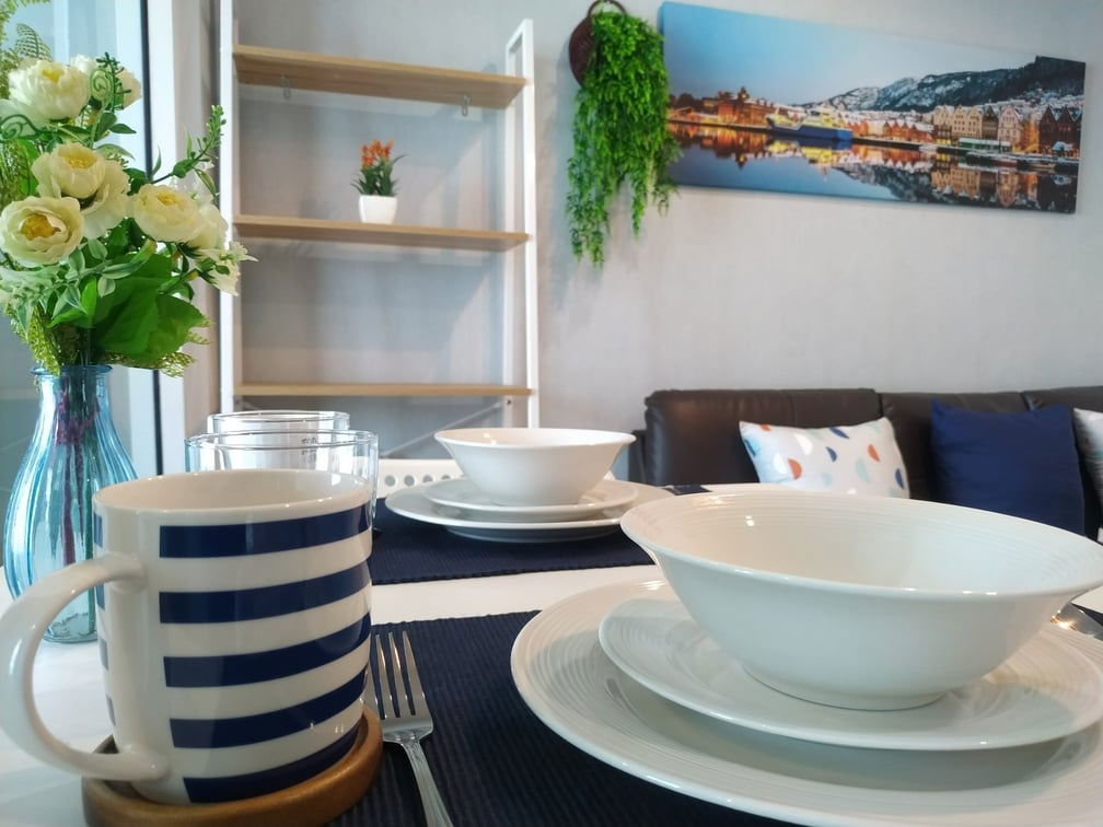 picture Come down to one room, 18th floor!!! Fairy room, beautiful view, fully furnished, walk 150 meters to BTS! Sale with tenants paying early every month! - 14/24