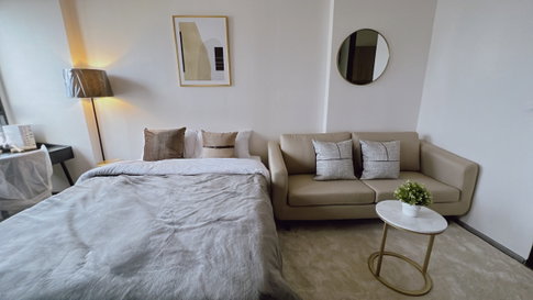 [เจ้าของ/owner post] Knightsbridge Kaset Society fully furnished 24 sqm 8F ฿15,000 ใหม่พร้อมอยู่