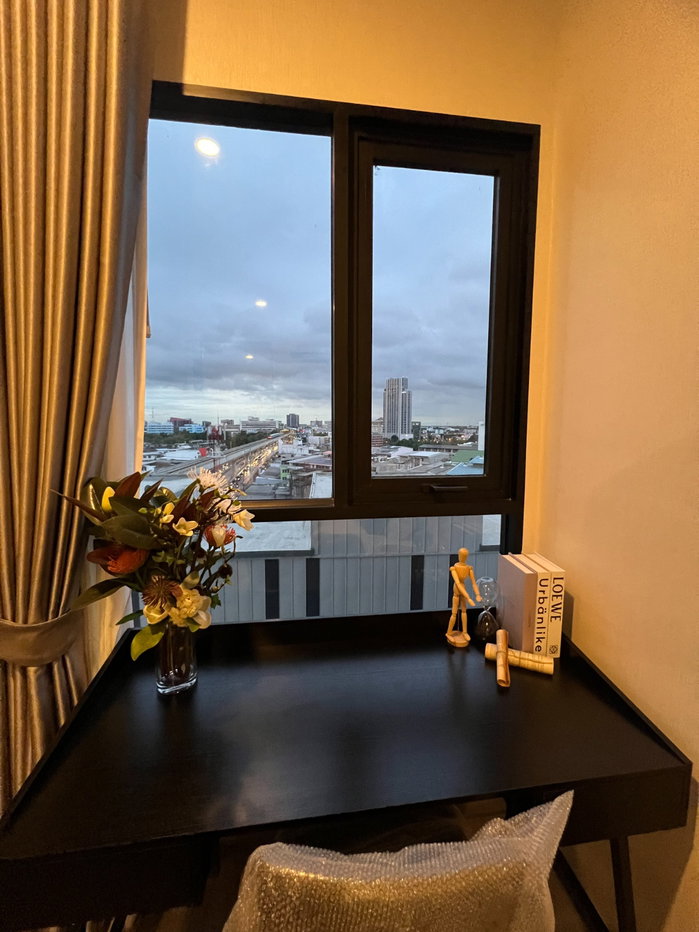 รูป For rent-Knightsbridge Kaset Society fully furnished 24 sqm 8F ฿15,000 ใหม่พร้อมอยู่ - รูปที่ 2/6