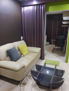 Aspire Sukhumvit 48, size 1 bedroom, 32.5 sq m., fully furnished, near BTS Phra Khanong 650 meters