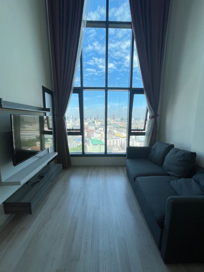 รูป 🌿⚡️Rent/เช่า Condo เซ็นทริค รัชดา-ห้วยขวาง⚡️🌿ชั้น 20-21 (2ชั้นคุ้มมาก)‼️Duplex 1 ห้องนอน 2 ห้องน้ำ ‼️16,000 บาท/เดือน⚡️🌈 - รูปที่ 1/26