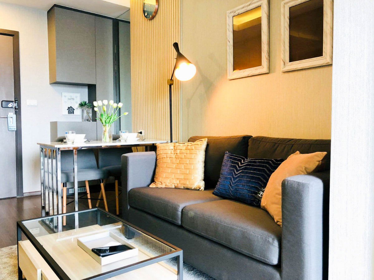 picture Rent 1 Bed 1 baht 35 Sqm  Ideo Suksumvit 93  City view   Minimum 1 year contract (have Bathtub) - 3/13