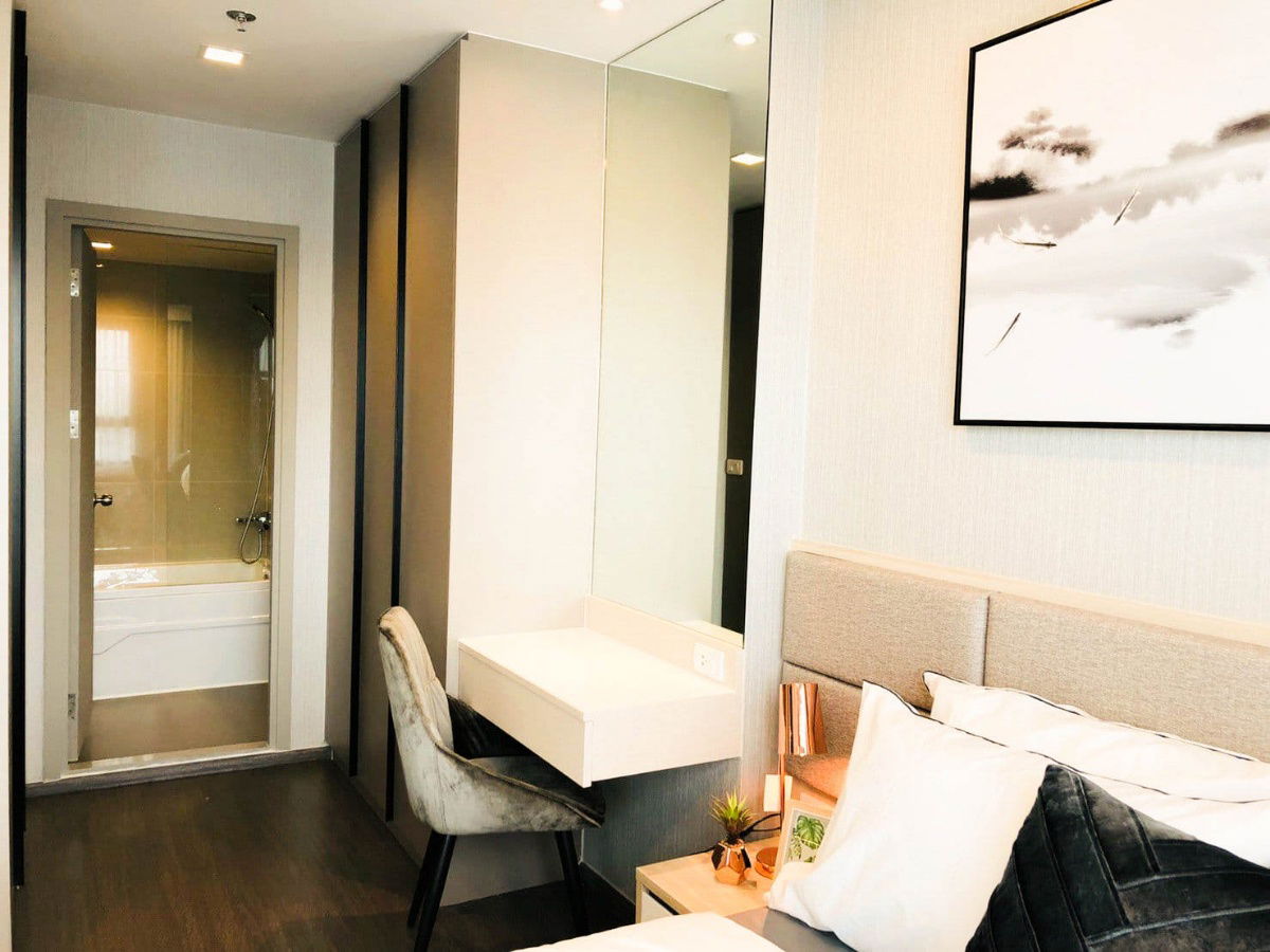 picture Rent 1 Bed 1 baht 35 Sqm  Ideo Suksumvit 93  City view   Minimum 1 year contract (have Bathtub) - 10/13