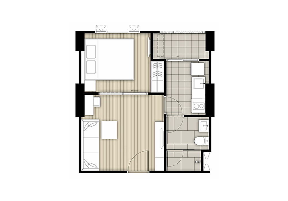 Studio floor plan