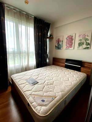 คอนโดให้เช่า : ให้เช่าคอนโด ไอ บิซา อาร์ซีเอ  มีเฟอร์นิเจอร์ + เครื่องใช้ไฟฟ้าครบ