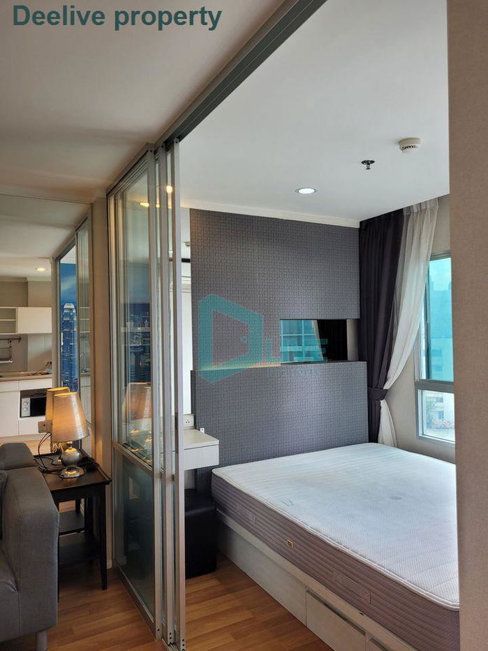 รูป DL1215201 ให้เช่าคอนโด ลุมพินี พาร์ค พระราม 9 - รัชดา (Lumpini Park Rama 9 - Ratchada) ใกล้ MRT พระราม 9 พร้อมเข้าอยู่ โทรด่วน 0653619502 LineID @534wlwof - รูปที่ 11/15