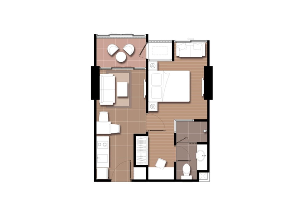 Studio floor plan