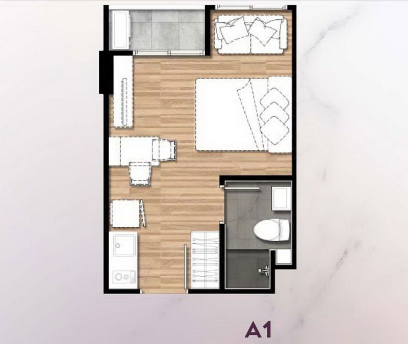 Studio floor plan