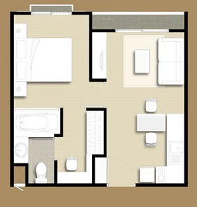 picture For rent condo in front of the BTS Ratchayothin station, The Seed Terre, Ratchayothin - 15/15