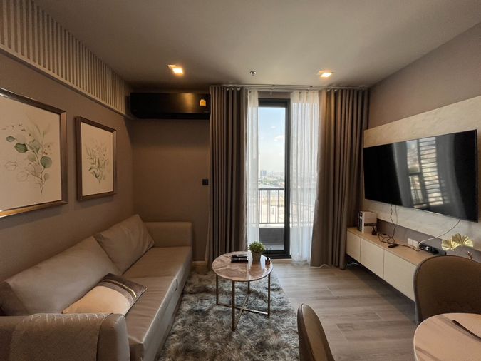 ให้เช่า The Key พระราม3. 2นอน 55ตร.ม. Line id: @pfagent