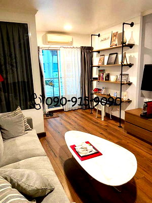 Condos for sale : Sale! Ivy Ratchada Condo 35.89 sq.m. with furniture and home appliances, golden location close to MRT Sutthisan 350m 