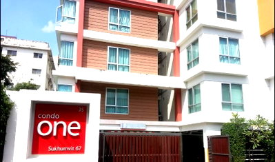 Condos for sale : Sell (with Tenant) Condo Once Sukhumvit 67 / 450 meters to BTS / good vibe peaceful
