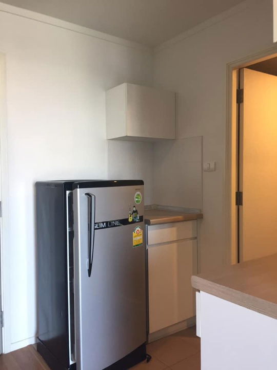 picture For rent, Lumpini Park Rama 9 RCA, beautiful room, high floor, built-in in the whole room, unblocked view, complete electrical appliances. - 5/7