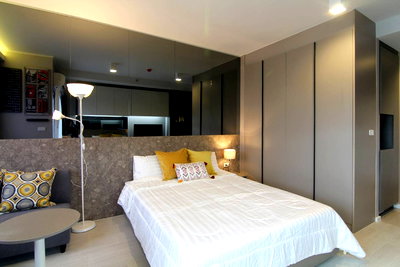 Condos for rent Bangkok :  Ideo Sukhumvit93. Studio 26sq.m. Line id: @pfagent