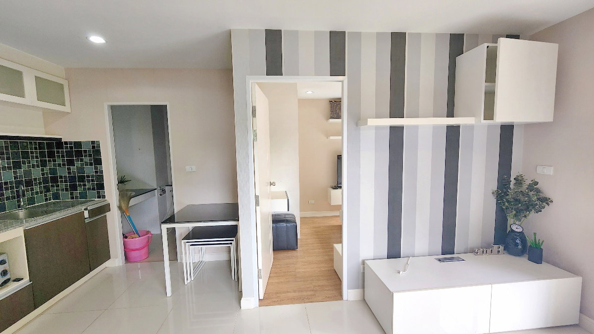 รูป คอนโดให้เช่า The next condo ติดแยกรวมโชค ห้องมุม เป็นส่วนตัว เฟอร์ครบ พร้อมอยู่ มีอินเตอร์เน็ตให้ รับสัญญาระยะสั้น 3 เดือน - รูปที่ 9/19