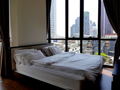 เช่าคอนโด BTS อ่อนนุช : คอนโด 2 นอน at The Line Sukhumvit 71 ใกล้ BTS พระโขนง (ID 511940)