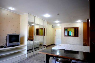 Condos for rent รพ.ตำรวจ : 1-BR Condo at Baan Kasemsan 1 Condo near BTS National Stadium (ID 875685)
