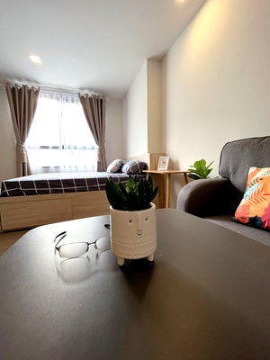 คอนโดให้เช่า : ให้เช่า The Muve Kaset คอนโดใหม่ ห้องสวยอยู่สบาย สไตล์มินิมอล ไปไหนก็ง่าย ค่าไฟบ้าน😊