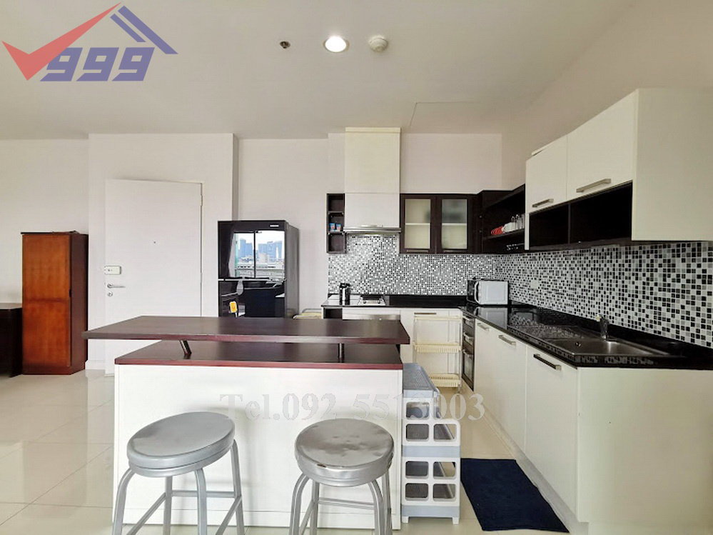 รูป คอนโด ให้เช่า ห้องใหญ่ ตกแต่งสวย 3 ห้องนอน เดอะโฟร์วิงส์ (F27902) - รูปที่ 5/25
