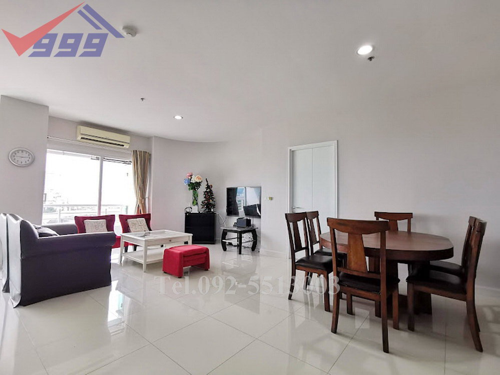 รูป คอนโด ให้เช่า ห้องใหญ่ ตกแต่งสวย 3 ห้องนอน เดอะโฟร์วิงส์ (F27902) - รูปที่ 4/25