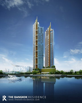 Magnolias Waterfront Residence, luxury, high floor, river view, near BTS Charoen Nakhon