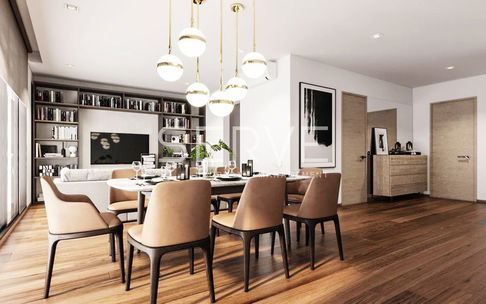 Modern & Luxury Style 2 Bed 95 sq.m. Corner (Combined Unit) Close to BTS  Phrom Phong / For Rent-Park 24