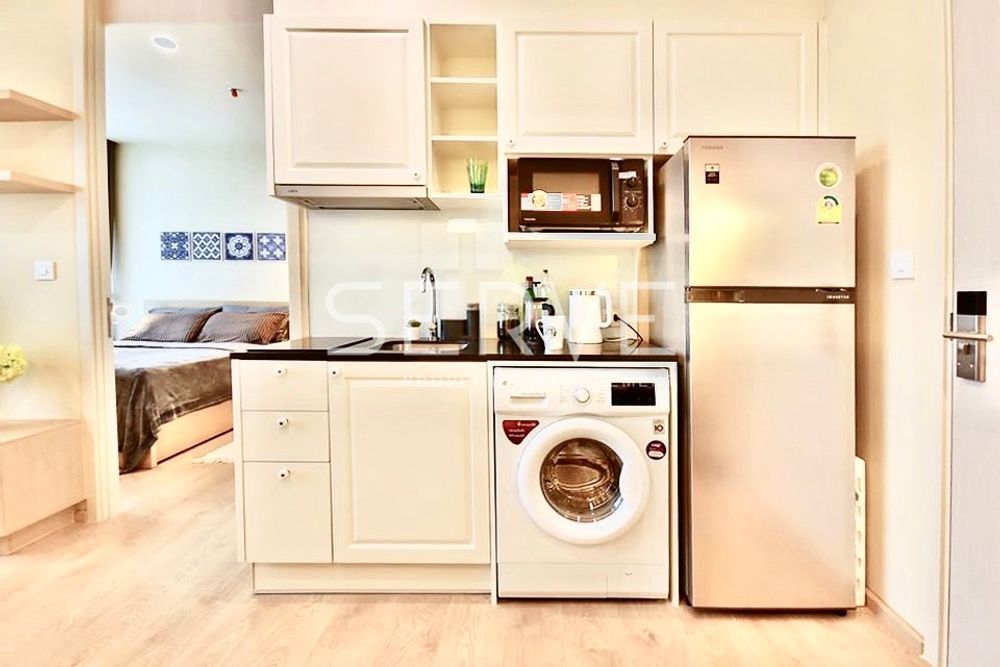 รูป Muji Style 1 Bed Unit on High Fl. (South side) BTS Asok & MRT Sukhumvit 550 m. / Condo For Rent-Noble Recole Sukhumvit 19 (โนเบิล รีโคล สุขุมวิท 19) - รูปที่ 4/12