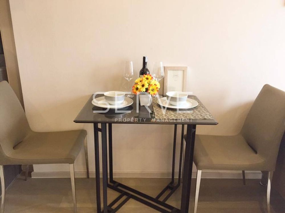 picture 1 Bed 1 Bath Good Location MRT Sukhumvit 20 m. and BTS Asok 230 m. / For Rent & Sale-Ashton Asoke - 3/9