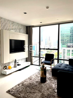 Condos for sale : 1 Bed 61.6 sq.m. High Fl. 10+ Good Location Next to BTS Surasak 50 m. / For Rent & For Sale-The Bangkok Sathorn