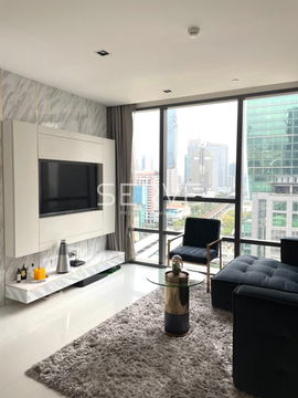 1 Bed 61.6 sq.m. High Fl. 10+ Good Location Next to BTS Surasak 50 m. / For Rent & For Sale-The Bangkok Sathorn