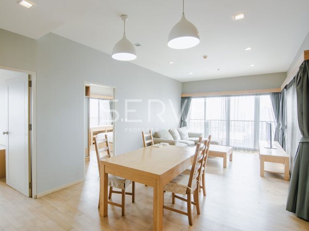 picture Bright & Nice Decorated Corner Room 2 Beds Unit on High Fl. BTS Ekkamai  / Condo For Rent-Noble Reveal (โนเบิล รีวิล) - 3/12